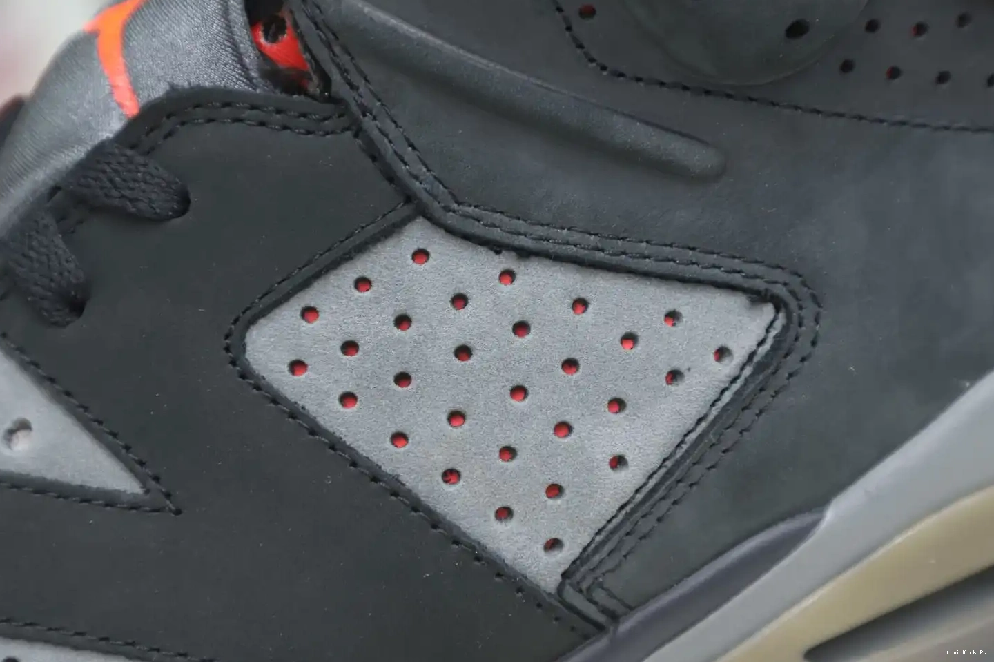 PARIS JORDAN 'IRON AIR 6 RETRO Kimikick GREY' X SAINT-GERMAIN 0809